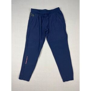 Under Armour Rush Joggers Mens XL Blue Celliant Hybrid Sweatpants Zip Pockets